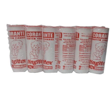 CORANTE VERMELHO 09 005/19209 TINGITEX 1un