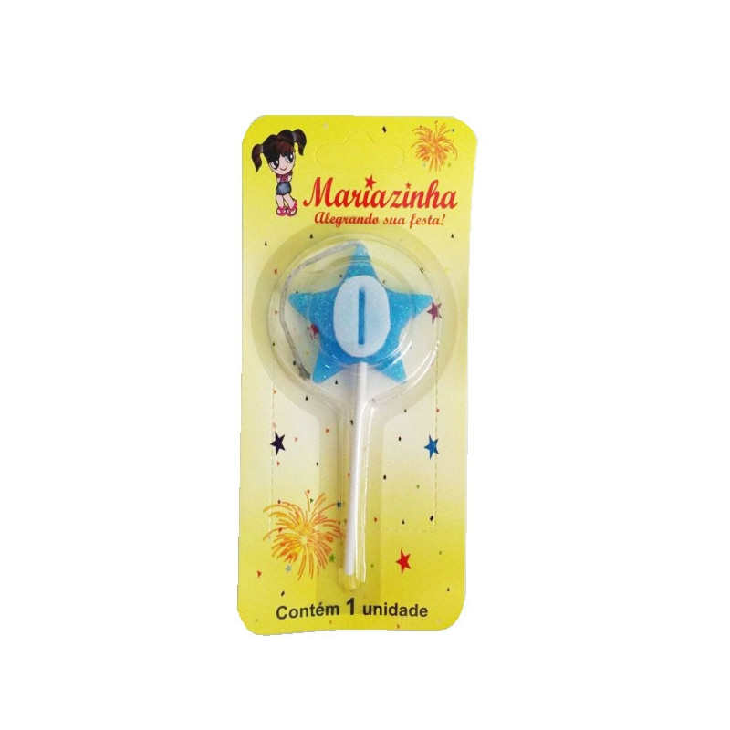 MARIAZINHA VELA ESTRELA N0 AZUL 1UN