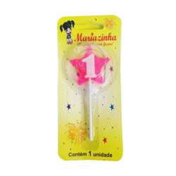 MARIAZINHA VELA ESTRELA N1 ROSA 1UN