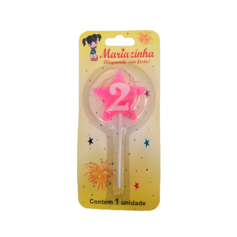 MARIAZINHA VELA ESTRELA N2 ROSA 1UN