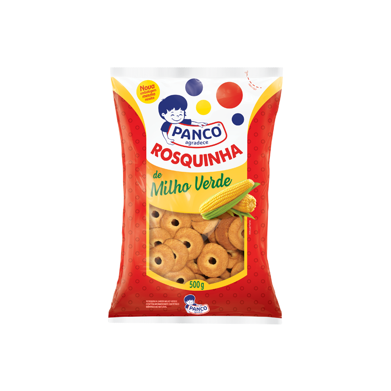 ROSQUINHA/MILHO VERDE PANCO 500g