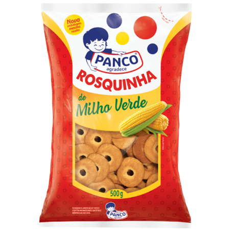 ROSQUINHA/MILHO VERDE PANCO 500g