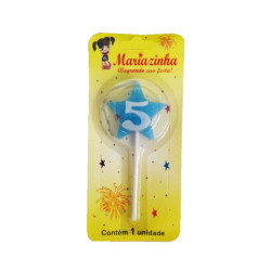 MARIAZINHA VELA ESTRELA N5 AZUL 1UN