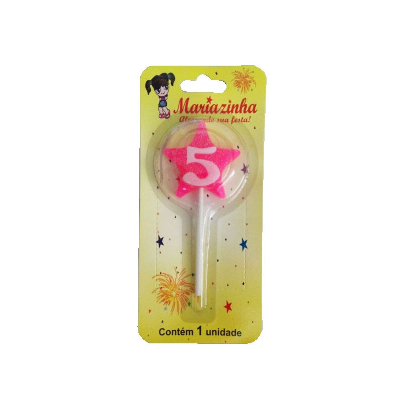 MARIAZINHA VELA ESTRELA N5 ROSA 1UN