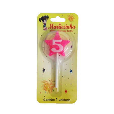 MARIAZINHA VELA ESTRELA N5 ROSA 1UN