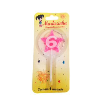 MARIAZINHA VELA ESTRELA N6 ROSA 1UN
