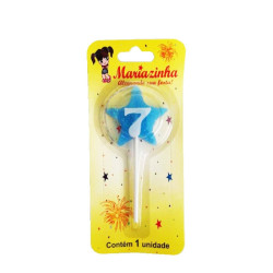 MARIAZINHA VELA ESTRELA N7 AZUL 1UN