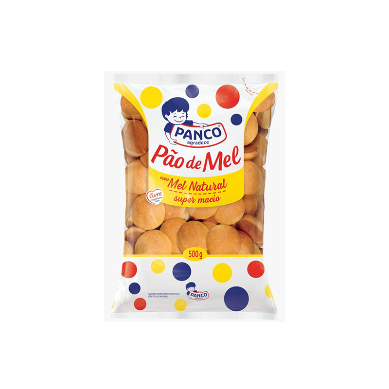 PÃO DE MEL PANCO PACOTE 500G