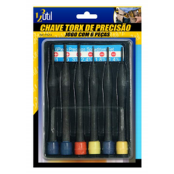 CHAVE TORX D PRECISAO 123UTIL FR214/18004