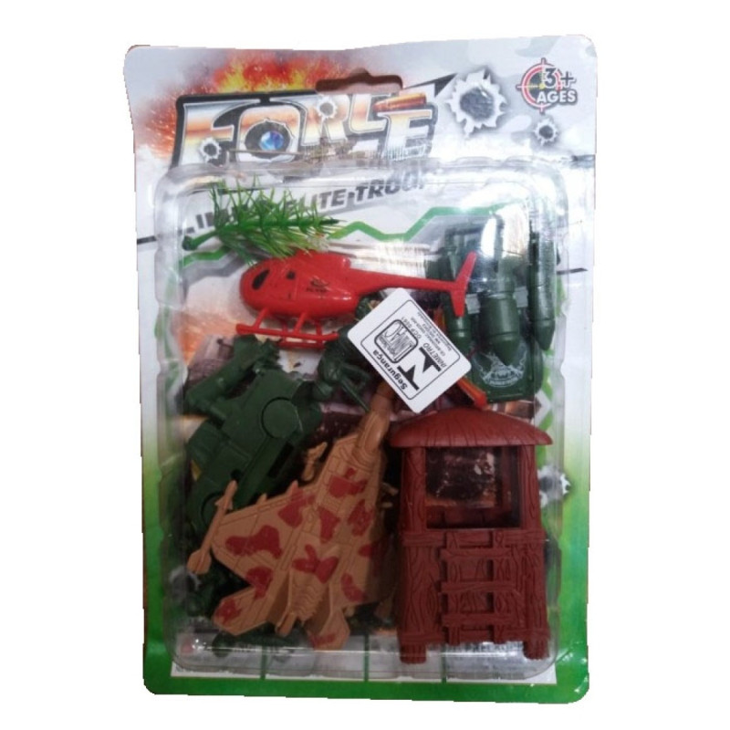 KIT DE SOLDADOS BA-01744 C/ACESSORIO 20COMERCIAL