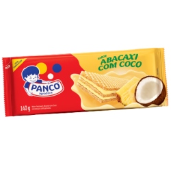 WAFER PANCO ABACAXI COM COCO 140g