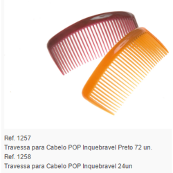 TRAVESSA P/CABELO POP 1un UNID 1258/82125 MARILU