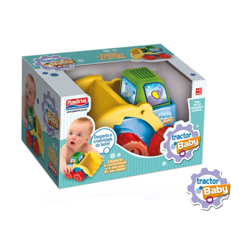 CARRINHO TRACTOR BABY 0396/24003 PLASBRINK