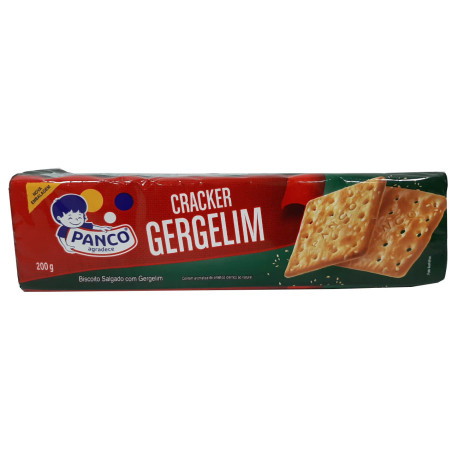 BISCOITO CRACKER PANCO GERGELIM