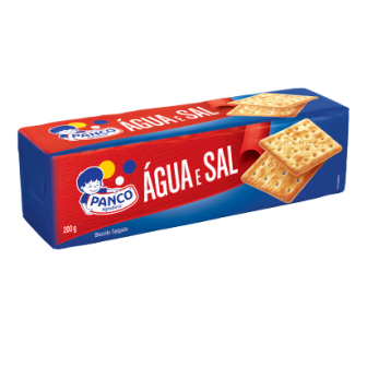 BISCOITO ÁGUA E SAL PANCO PACOTE 200G