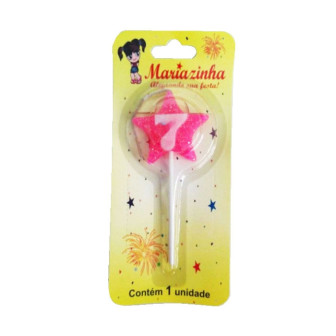 MARIAZINHA VELA ESTRELA N7 ROSA 1UN