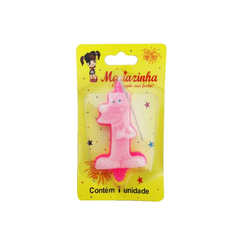 MARIAZINHA VELA SORRISO N1 ROSA 1UN
