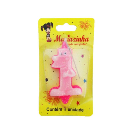 MARIAZINHA VELA SORRISO N1 ROSA 1UN