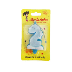 MARIAZINHA VELA SORRISO N2 AZUL 1UN