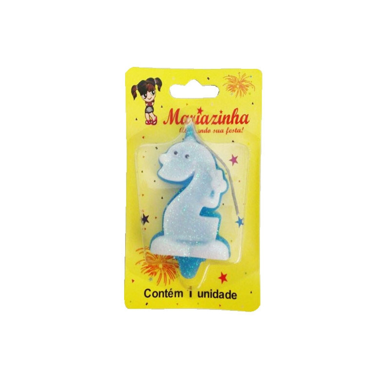 MARIAZINHA VELA SORRISO N2 AZUL 1UN