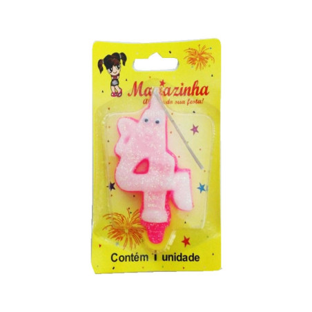 MARIAZINHA VELA SORRISO N4 ROSA 1UN