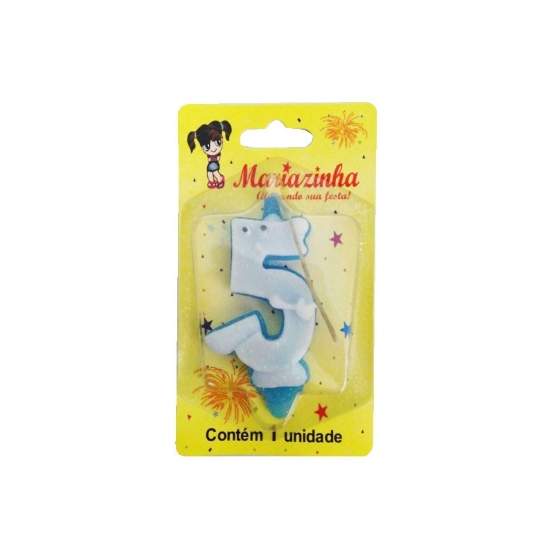 MARIAZINHA VELA SORRISO N5 AZUL 1UN
