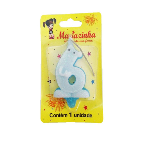 MARIAZINHA VELA SORRISO N6 AZUL 1UN