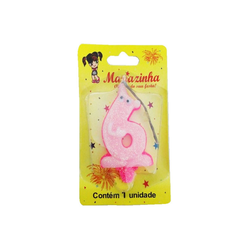 MARIAZINHA VELA SORRISO N6 ROSA 1UN