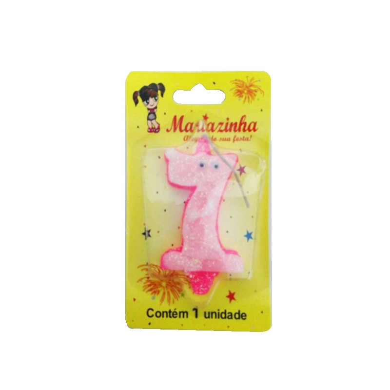 MARIAZINHA VELA SORRISO N7 ROSA 1UN