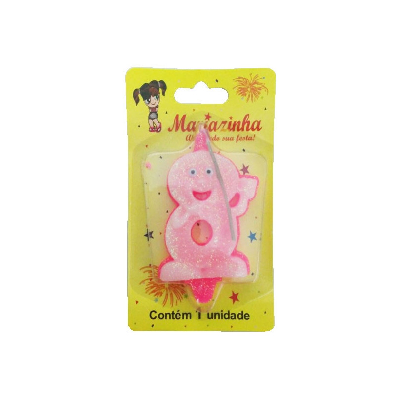 MARIAZINHA VELA SORRISO N8 ROSA 1UN