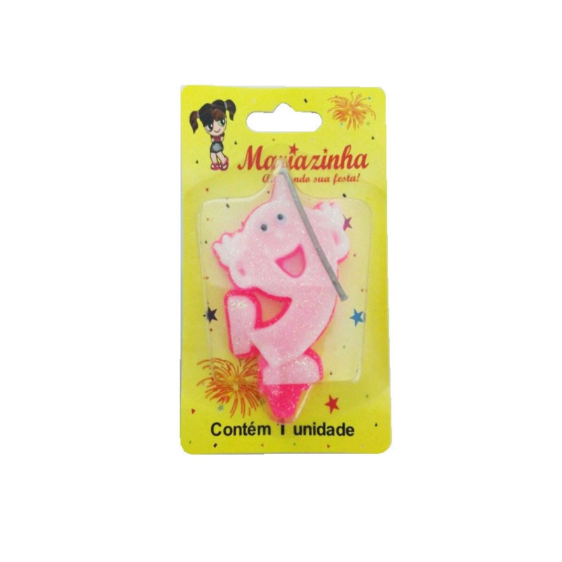 MARIAZINHA VELA SORRISO N9 ROSA 1UN