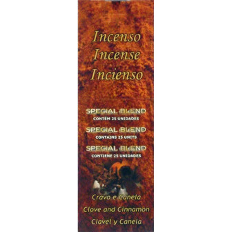 INCENSO HINDUS CRAVO E CANELA 1UN