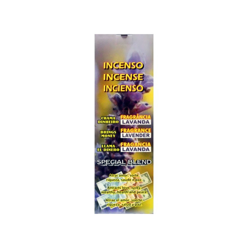 INCENSO HINDUS LAVANDA 1UN