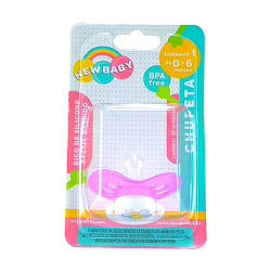 CHUPETA DE SILICONE C/1 UNID 127/D/98704 NEW BABY