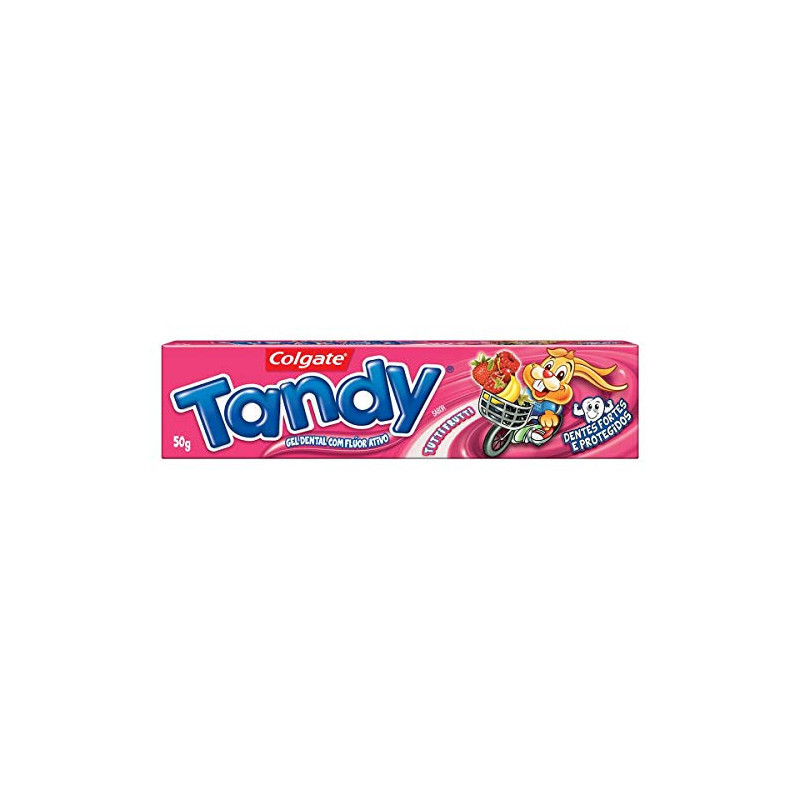 GEL DENTAL INFANTIL COM FLÚOR TUTTI FRUTTI COLGATE TANDY CAIXA 50G