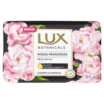 SABONETE BARRA ROSAS FRANCESAS LUX BOTANICALS ENVOLTÓRIO  85G