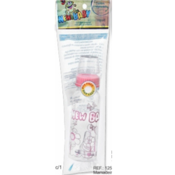 MAMADEIRA BASIC BICO PVC C/1 UNID 125C/98721 NEW BABY