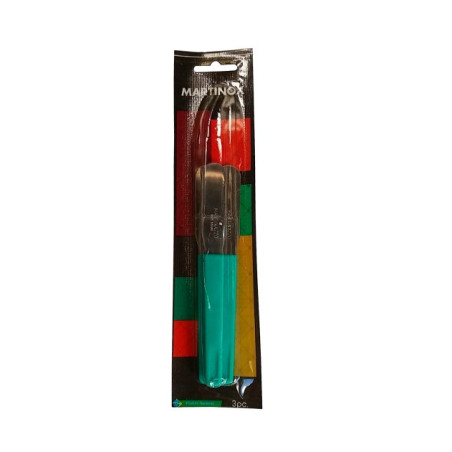 MARTINOX ESPATULAS C/3 V-TURQ 60300-31/99472