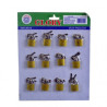 CADEADO 20MM PCT C/12 UNID 23122 GLORY