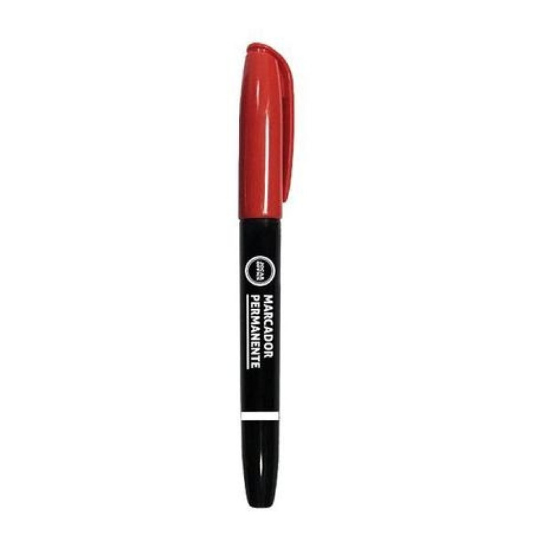 MARCADOR PERMAN SLIM VERM  RF4687 LEO&LEO