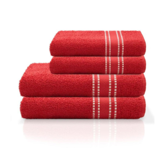 TOALHA LINEA P/BANHO VERMELHO 62X120 R5023