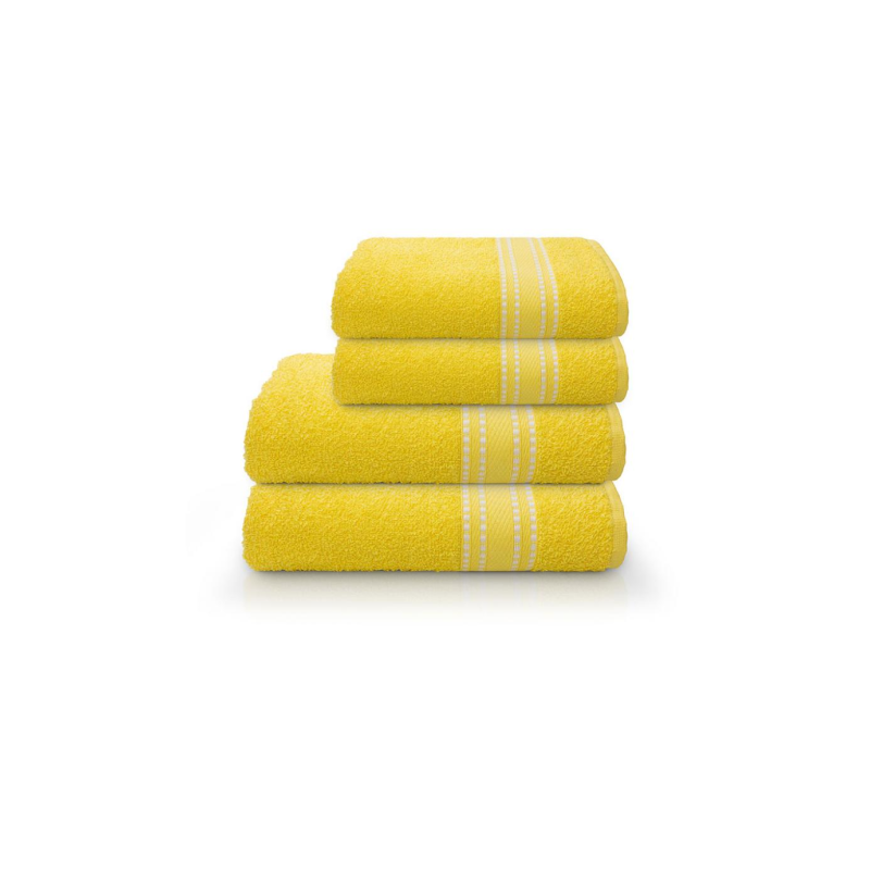 TOALHA LINEA P/ROSTO AMARELO 45X70CM R1063