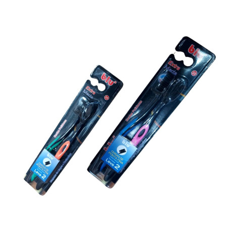 ESCOVA DENTAL KIT C/2  BLU BL-6683-2P