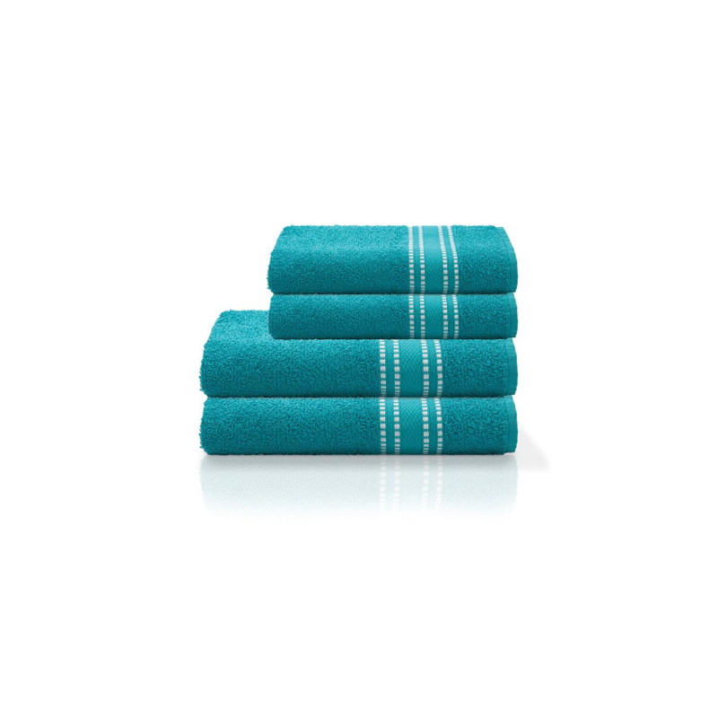 TOALHA LINEA P/ROSTO TURQUESA 45X70CM R6332
