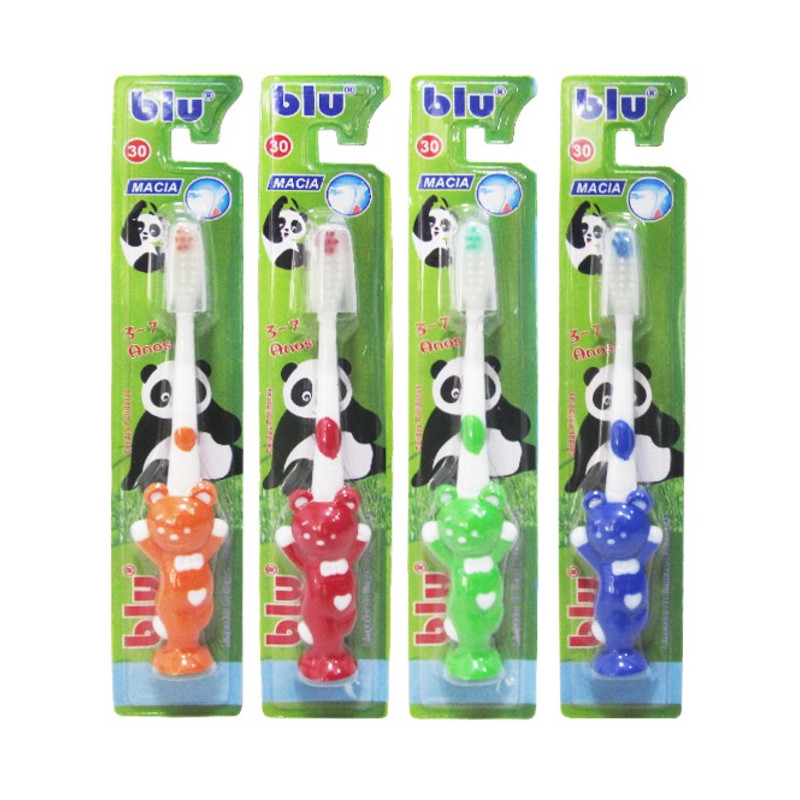 ESCOVA DENTAL INFANTIL C/12 BLU BL-6694