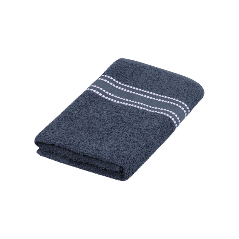 TOALHA LINEA P/ROSTO CINZA 45X70CM R8016