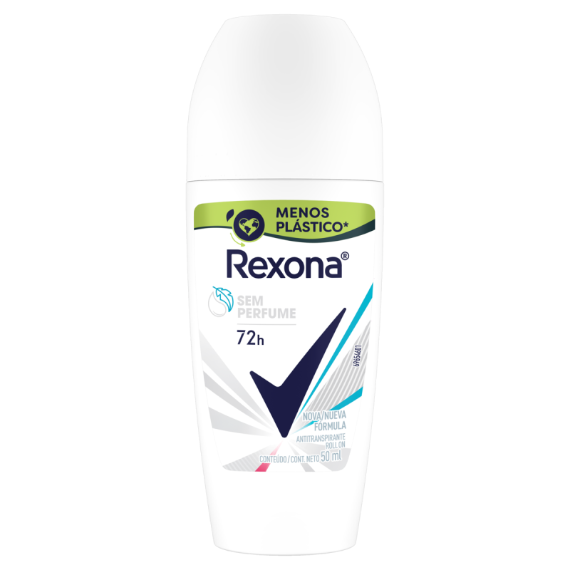 ANTITRANSPIRANTE ROLL-ON SEM PERFUME REXONA 50ML