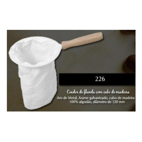 COADOR DE FLANELA  120MM RF226 1UN