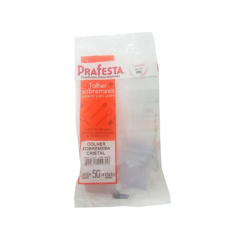 PRAFESTA TALHER SOBREMESA C/50 CRISTAL RF9980