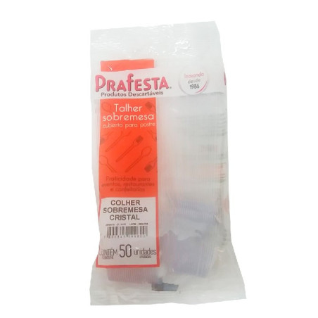 PRAFESTA TALHER SOBREMESA C/50 CRISTAL RF9980